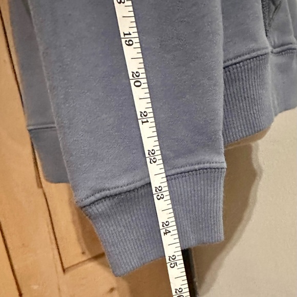 EUC HOLLISTER California Oversized Logo Graphic Hoodie Sweatshirt Greyblue XL - Picture 5 of 8